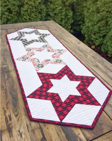 Hollow Star Table Runner # CLPKMS005 Creative Grids pattern