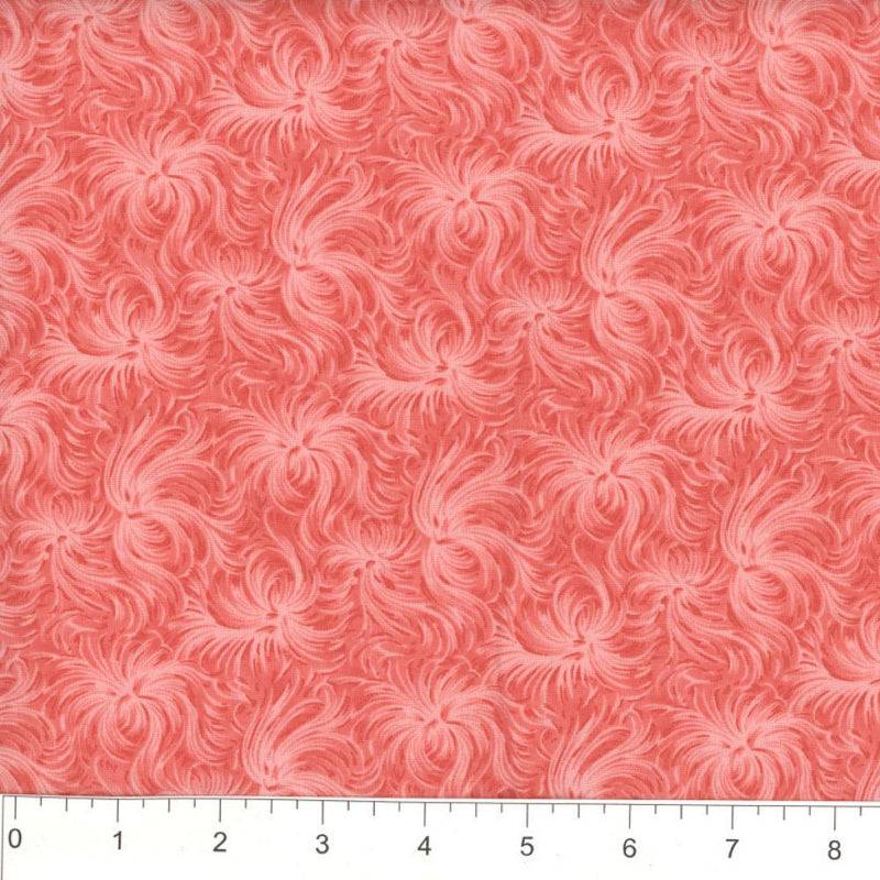 Day Dream by MDG Quilt back - 108 - Coral