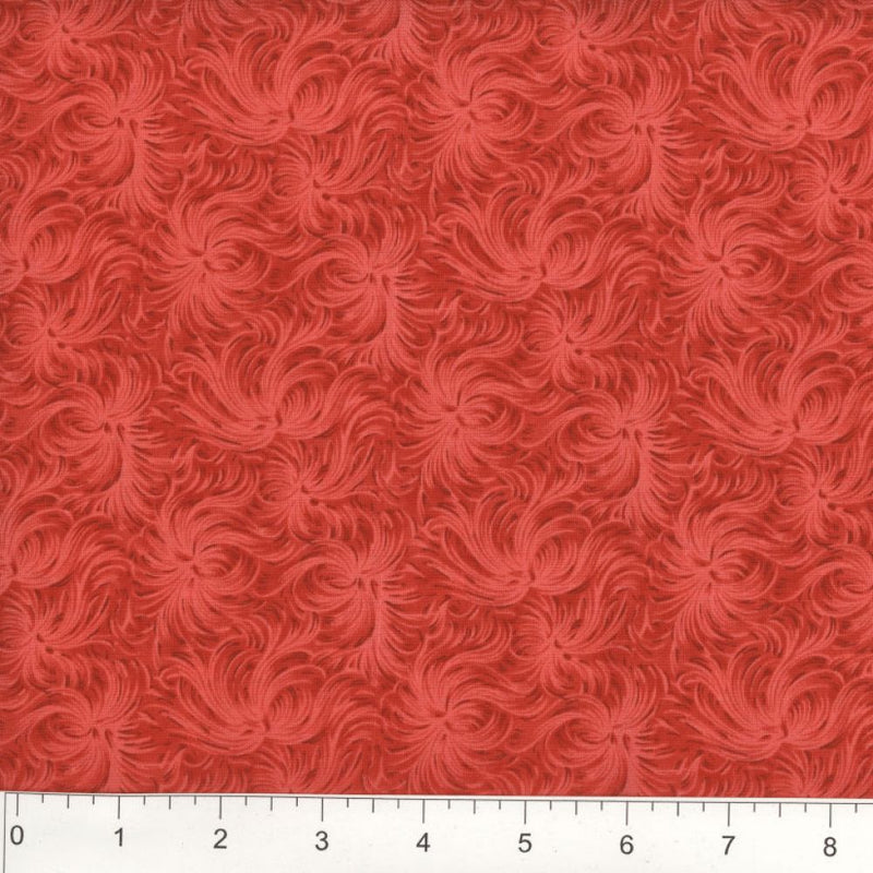 Day Dream by MDG Quilt back - 108 - Red