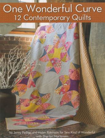 One Wonderful Curve Book 12 Contemporary Quilts - Softcover # L113404