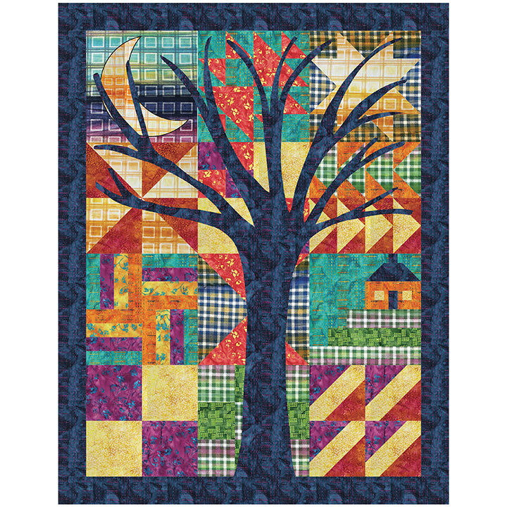 Goodbye Quilt by Patience Griffin  Kit  using pattern PTNB1057