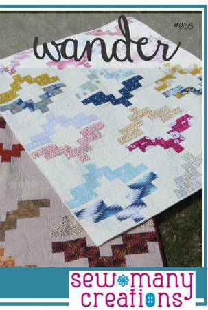 Wander quilt pattern by Sew Many Creations