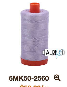 Aurifil 50wt Cotton Mako Thread 1300 metre spool