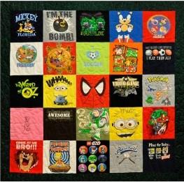 Tee Shirt Quilts Canada – Quilted Memories