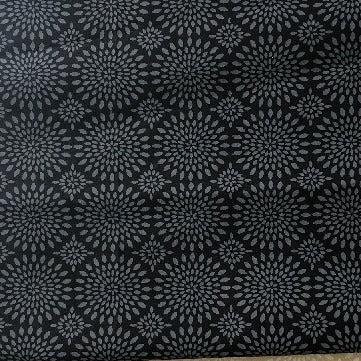 Sunburst T/T black - Gordon Fabrics