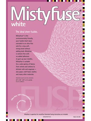 Mistyfuse Fusible white  Lightweight Webbing
